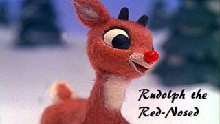 Rudolph the RedNosed Reindeer  Music Video Lyrics [upl. by Amihsat]