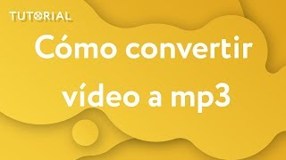 ¿Cómo convertir vídeo a mp3 Movavi Tutorial [upl. by Elmer]