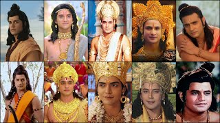 Top 10 TV Actors Who Portrayed The Character Of Prabhu Shri Ram Perfectly  Ramayan Srimad Ramayan [upl. by Columbine]