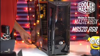 Cooler Master Masterbox MB520 RGB Case A worthy option [upl. by Parrott]