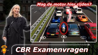 CBR Motor Theorie Examen Vragen 2024 [upl. by Annehcu]