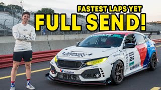 Driving My New FK8 Type R on Americas MOST Iconic Track [upl. by Idolah]