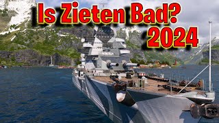 Is Zieten Bad in 2024 World of Warships Legends [upl. by Yblek]