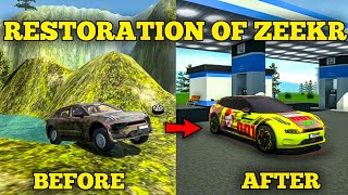 Restoration Of Abundant Zeekr 001Cripton In Mountains  Car simulator 2  New Update [upl. by Misa]