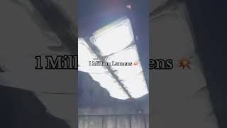 1 million Lumens street light  garage light garage light led lumen motion sensor solar [upl. by Salena683]