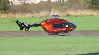 EC145 Vario RC Helicopter test flights [upl. by Anilehs]