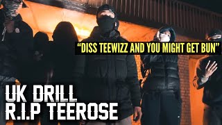 UK DRILL TeeRose Teewizz Killer Shot Dead [upl. by Eenaffit787]