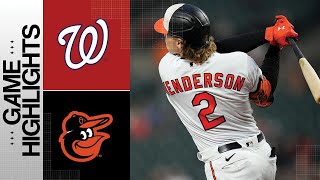 Nationals vs Orioles Highlights 92623  MLB Highlights [upl. by Malone]