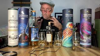 Just Whisky 🥃 Talisker Special Release 2023 vs 2022 vs 2021 vs 57 North rundown part 2 [upl. by April]