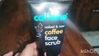 M Caffeine Coffee Face Scrub Review [upl. by Notsrik]