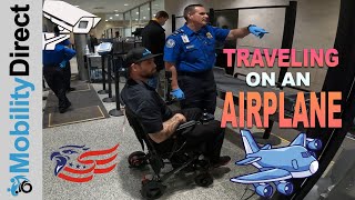 🧑🏻‍🦼Traveling With A Power Wheelchair On An Airplane  The Absolute Complete Guide [upl. by Eleik201]