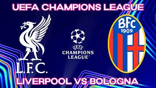 Liverpool vs Bologna  UEFA Champions League CLASH  FC 25 [upl. by Yrruc]