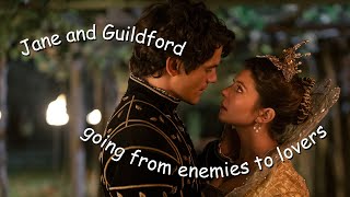 Jane and Guildford going from enemies to lovers in 11 minutes My lady Jane [upl. by Alleda]