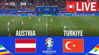 🔴 LIVE Österreich gegen Türkiye  UEFA EURO 2024  Jetzt live spielen [upl. by Aivatnuhs]