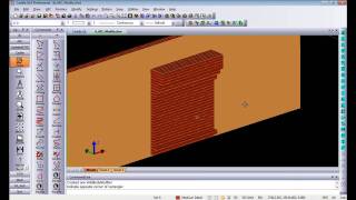 AEC Wall Modifiers in Caddie dwg Architecture compatible CAD software [upl. by Navak722]