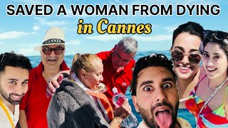 Orry and Tania rescued a woman at Cannes ⛵⛴️🚣🏻‍♂️ [upl. by Conrade94]