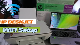 How To Do WiFi Setup of HP Deskjet 2800 Series AllInOne Printer Using Computer Laptop PC [upl. by Rolyt]