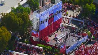 GIBRALTAR NATIONAL DAY 2024  CASEMATES RALLY [upl. by Yentruok]