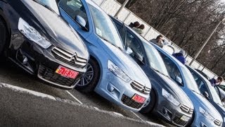 Видео с тестдрайва Citroen CElysee от InfoCarua [upl. by Hume]