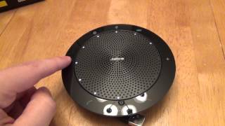 Jabra Speak 510 Wireless Bluetooth amp USB Speakerphone Review [upl. by Tjon]