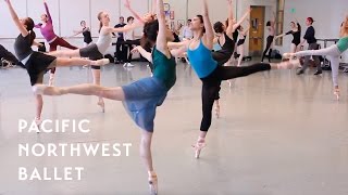 Christopher Wheeldons Carousel A Dance Rehearsal Pacific Northwest Ballet [upl. by Lemaj447]