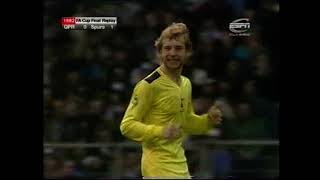 1982 FA Cup Final Replay Spurs v QPR ESPN [upl. by Killen]