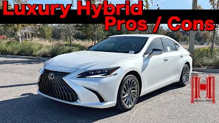 2024 Lexus ES 300h Ultra Luxury the Hybrid that’s worth it All Specs amp Test Drive [upl. by Htaeh]