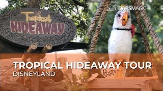 4K  Tropical Hideaway Tour  Disneyland 2018 [upl. by Ayekat]