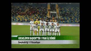 GENÇLERBİRLİĞİ KOCAELİSPOR MAÇI [upl. by Anrev]