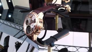 Baselworld 2014 Antoine Martin Tourbillon Astronomique [upl. by Xineohp]