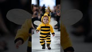 cute kid ramp walk viral animal costumes shorts ytshorts kids rampwalk [upl. by Limaa]