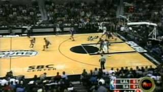 Manu Ginobili 200304 vs Lakers [upl. by Nayb328]