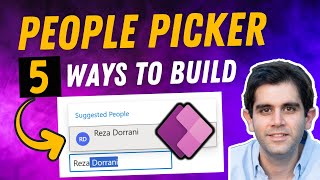 How to build People Picker in Power Apps with Office 365 Users Search and more [upl. by Teufert274]