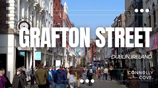 Grafton Street  Dublin  Dublin City  Ireland  Shopping in Dublin  Things to Do in Dublin [upl. by Lanza]