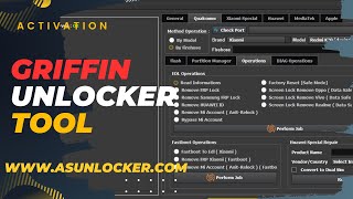 Griffin Unlock Tool Activation and Tutorial Griffin unlocker Tool [upl. by Attena]