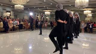 Mawtani Dabke Group  Palestinian Wedding in Dearborn [upl. by Latterll]