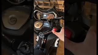 Yamaha Xmax 300 2020 Akrapovic cold start after 3 months [upl. by Notyep]