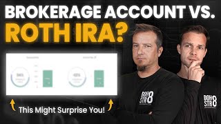 Retirement Planning Brokerage Account vs Roth IRA 🤔 [upl. by Landon807]