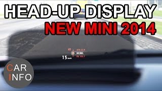 MINI Head Up display review [upl. by Audrit]