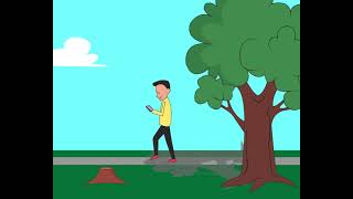 Deforestation  2d animation  adobe animate [upl. by Collis]