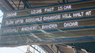 Dadar D for Dadar f for fast train train [upl. by Klos]