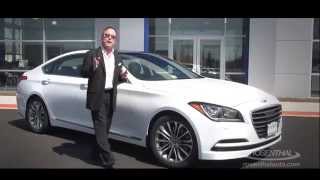 2015 Genesis Test Drive amp Review [upl. by Nairdna]