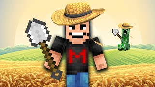 FARMING MY FIRST FARM  Minecraft  Part 5 [upl. by Frasch]