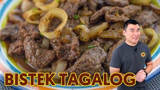 Bistek Tagalog  Beefsteak  Panlasang Pinoy [upl. by Erdnassac]