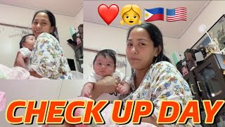 CHECK UP DAY NAMEN NI BABY  DAILY ROUTINE youtube newbornbaby babystar baby cutebaby viral [upl. by Eniamrehs]