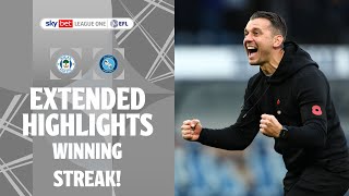 WINNING STREAK  Wigan Athletic v Wycombe Wanderers extended highlights [upl. by Pfaff]