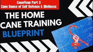 Cane Self Defense CaneFlow Part 3 The Home Cane Training Blueprint [upl. by Hacim]