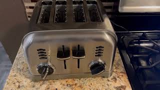 Cuisinart 4 Slice Toaster Oven Quick Review [upl. by Lanti599]