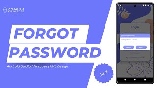 Forgot Password using Firebase Authentication in Android Studio using Java [upl. by Ko]