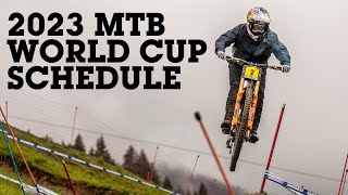 UCI MTB World Cup RACE Calendar 2023 [upl. by Ivgnout]